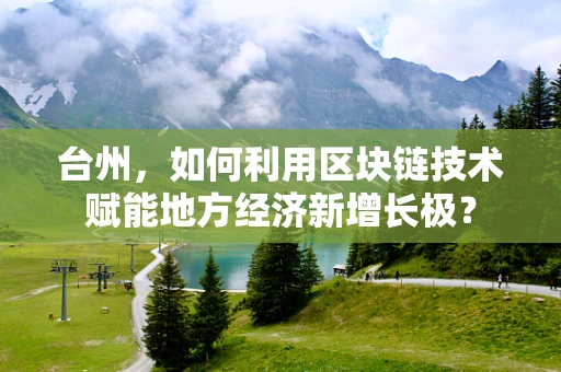 台州，如何利用区块链技术赋能地方经济新增长极？