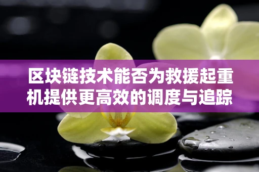 区块链技术能否为救援起重机提供更高效的调度与追踪方案？