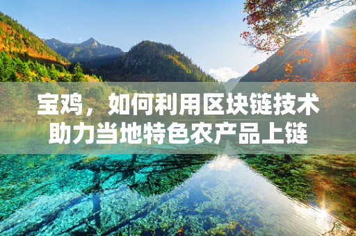宝鸡，如何利用区块链技术助力当地特色农产品上链