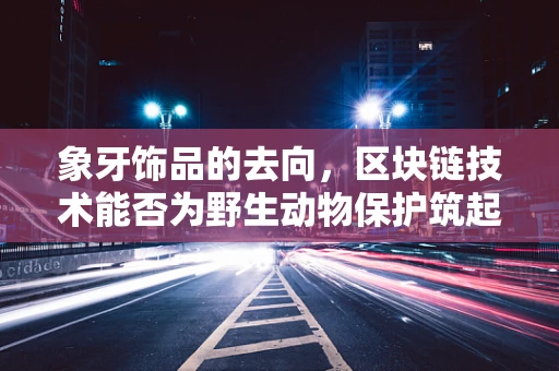 象牙饰品的去向，区块链技术能否为野生动物保护筑起数字长城？