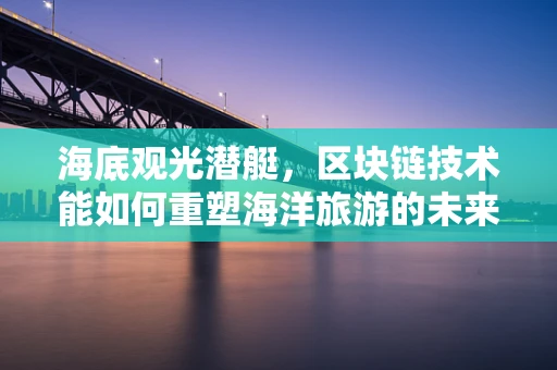 海底观光潜艇，区块链技术能如何重塑海洋旅游的未来？