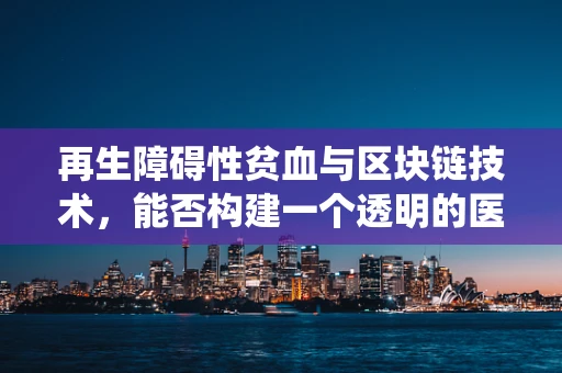 再生障碍性贫血与区块链技术，能否构建一个透明的医疗资金追踪系统？