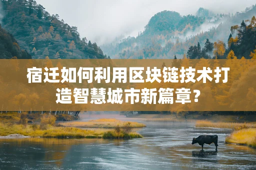 宿迁如何利用区块链技术打造智慧城市新篇章？
