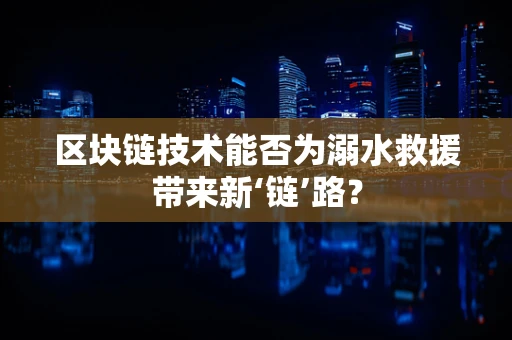 区块链技术能否为溺水救援带来新‘链’路？