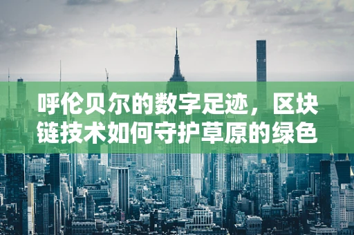 呼伦贝尔的数字足迹，区块链技术如何守护草原的绿色未来？