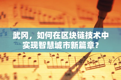 武冈，如何在区块链技术中实现智慧城市新篇章？