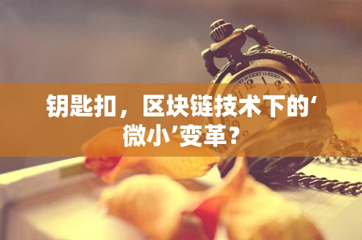 钥匙扣，区块链技术下的‘微小’变革？