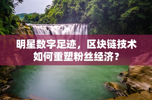 明星数字足迹，区块链技术如何重塑粉丝经济？