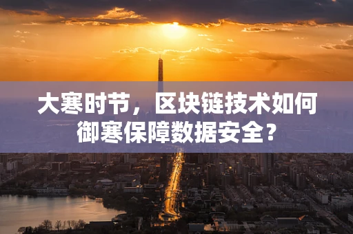 大寒时节，区块链技术如何御寒保障数据安全？