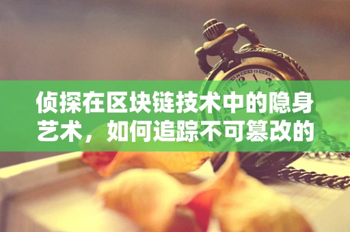 侦探在区块链技术中的隐身艺术，如何追踪不可篡改的数字足迹？
