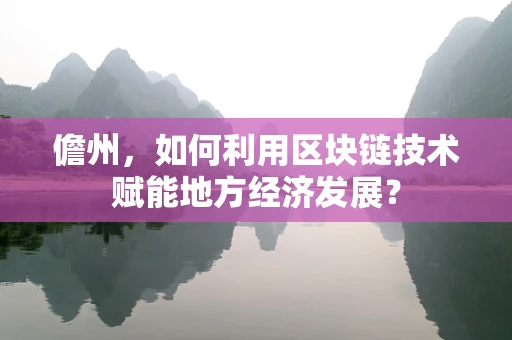 儋州，如何利用区块链技术赋能地方经济发展？