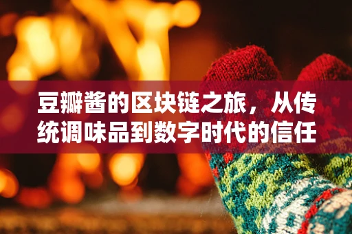 豆瓣酱的区块链之旅，从传统调味品到数字时代的信任桥梁？