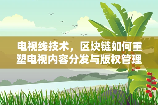 电视线技术，区块链如何重塑电视内容分发与版权管理？