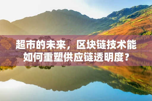 超市的未来，区块链技术能如何重塑供应链透明度？