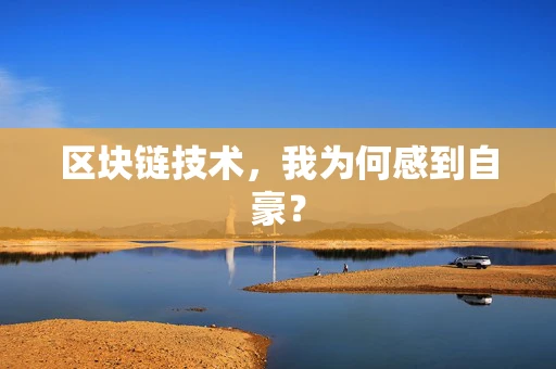 区块链技术，我为何感到自豪？