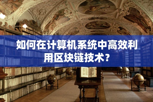 如何在计算机系统中高效利用区块链技术？