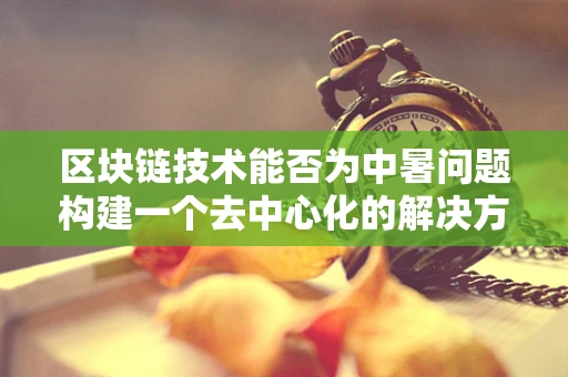 区块链技术能否为中暑问题构建一个去中心化的解决方案？