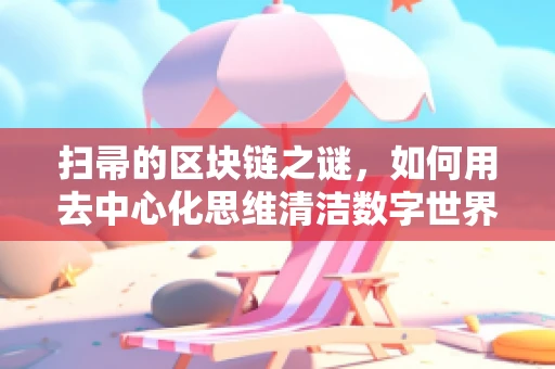扫帚的区块链之谜，如何用去中心化思维清洁数字世界的尘埃？