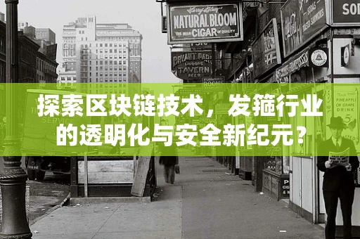 探索区块链技术，发箍行业的透明化与安全新纪元？