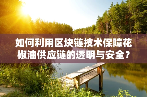 如何利用区块链技术保障花椒油供应链的透明与安全？