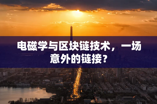 电磁学与区块链技术，一场意外的链接？
