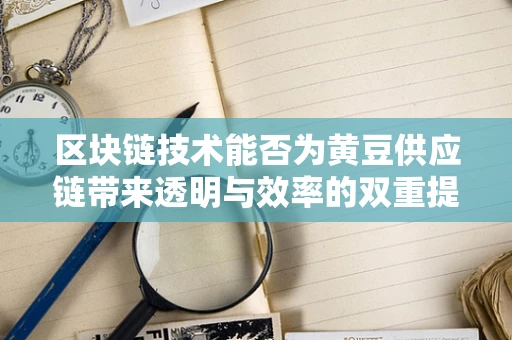 区块链技术能否为黄豆供应链带来透明与效率的双重提升？