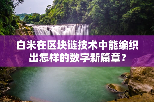 白米在区块链技术中能编织出怎样的数字新篇章？