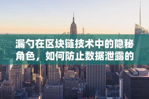 漏勺在区块链技术中的隐秘角色，如何防止数据泄露的‘漏勺’现象？