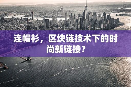 连帽衫，区块链技术下的时尚新链接？