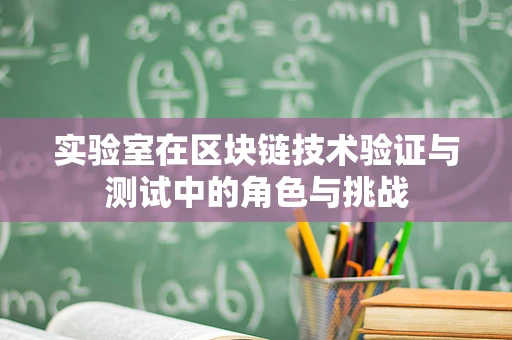 实验室在区块链技术验证与测试中的角色与挑战