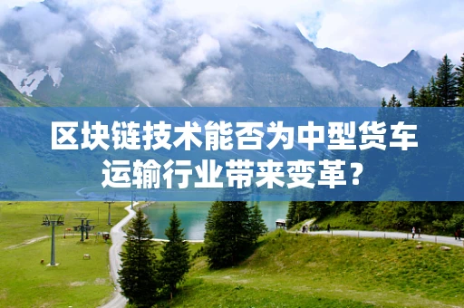 区块链技术能否为中型货车运输行业带来变革？