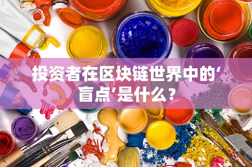 投资者在区块链世界中的‘盲点’是什么？