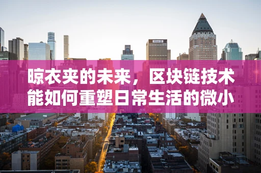 晾衣夹的未来，区块链技术能如何重塑日常生活的微小细节？