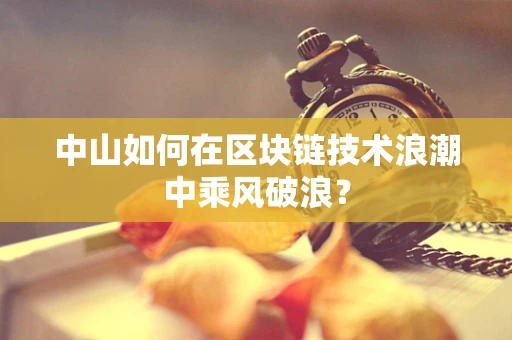 中山如何在区块链技术浪潮中乘风破浪？