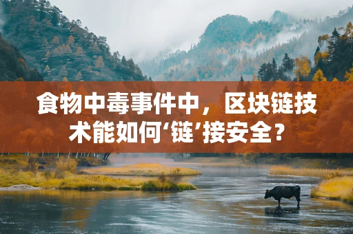 食物中毒事件中，区块链技术能如何‘链’接安全？