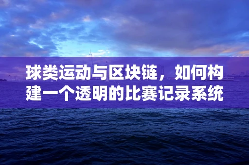 球类运动与区块链，如何构建一个透明的比赛记录系统？