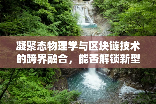 凝聚态物理学与区块链技术的跨界融合，能否解锁新型数据存储与安全机制？