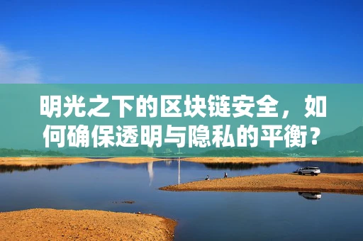 明光之下的区块链安全，如何确保透明与隐私的平衡？
