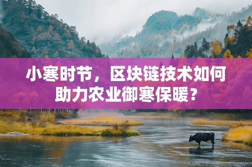 小寒时节，区块链技术如何助力农业御寒保暖？