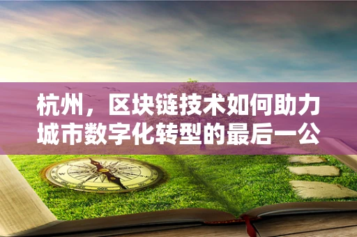 杭州，区块链技术如何助力城市数字化转型的最后一公里？