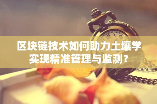 区块链技术如何助力土壤学实现精准管理与监测？