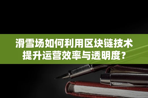 滑雪场如何利用区块链技术提升运营效率与透明度？