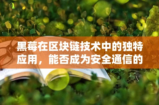 黑莓在区块链技术中的独特应用，能否成为安全通信的新篇章？
