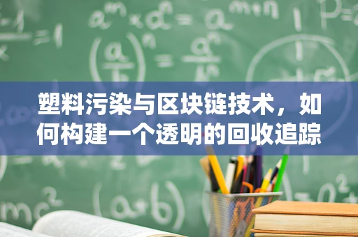 塑料污染与区块链技术，如何构建一个透明的回收追踪系统？