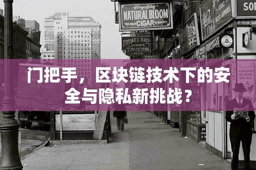 门把手，区块链技术下的安全与隐私新挑战？