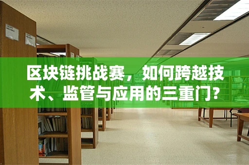 区块链挑战赛，如何跨越技术、监管与应用的三重门？