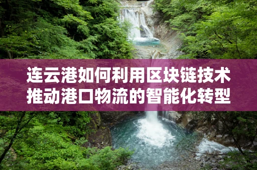 连云港如何利用区块链技术推动港口物流的智能化转型？