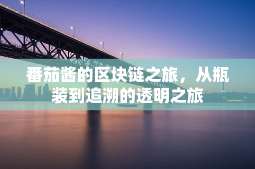 番茄酱的区块链之旅，从瓶装到追溯的透明之旅