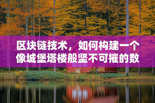 区块链技术，如何构建一个像城堡塔楼般坚不可摧的数字安全体系？