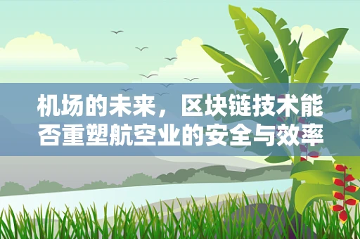 机场的未来，区块链技术能否重塑航空业的安全与效率？